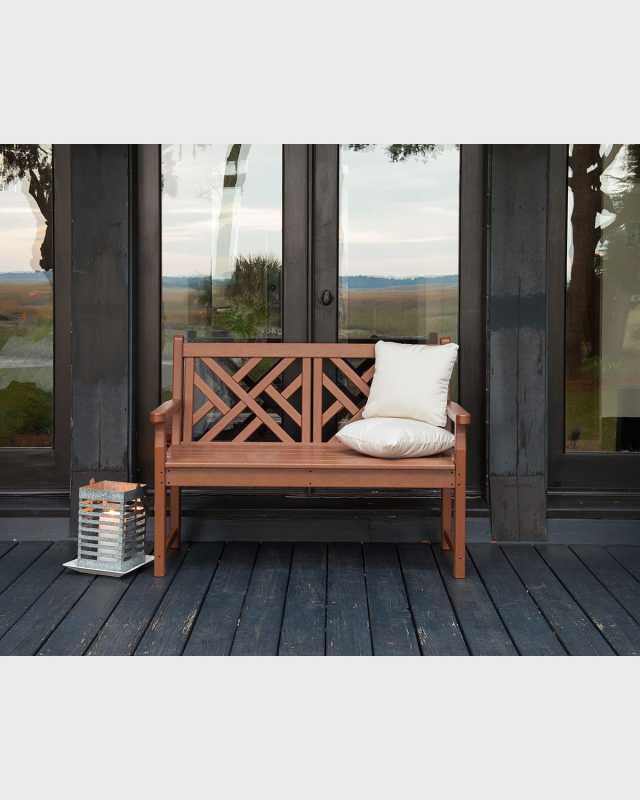 Chippendale 48" Outdoor Bench